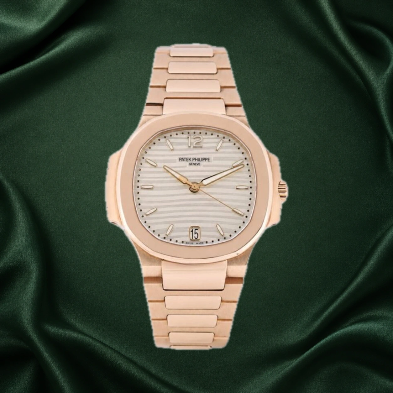 Patek Philippe Nautilus Bracelet 7118/1R-001 · partner reference illustration