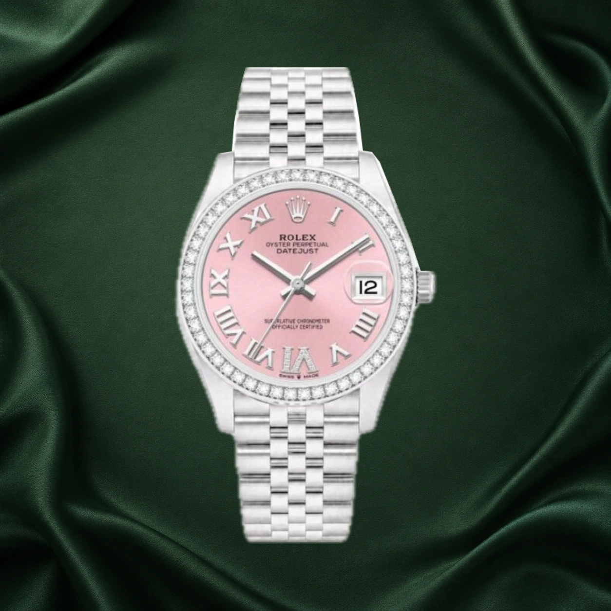Rolex Datejust Jubilee 278384RBR · partner reference illustration