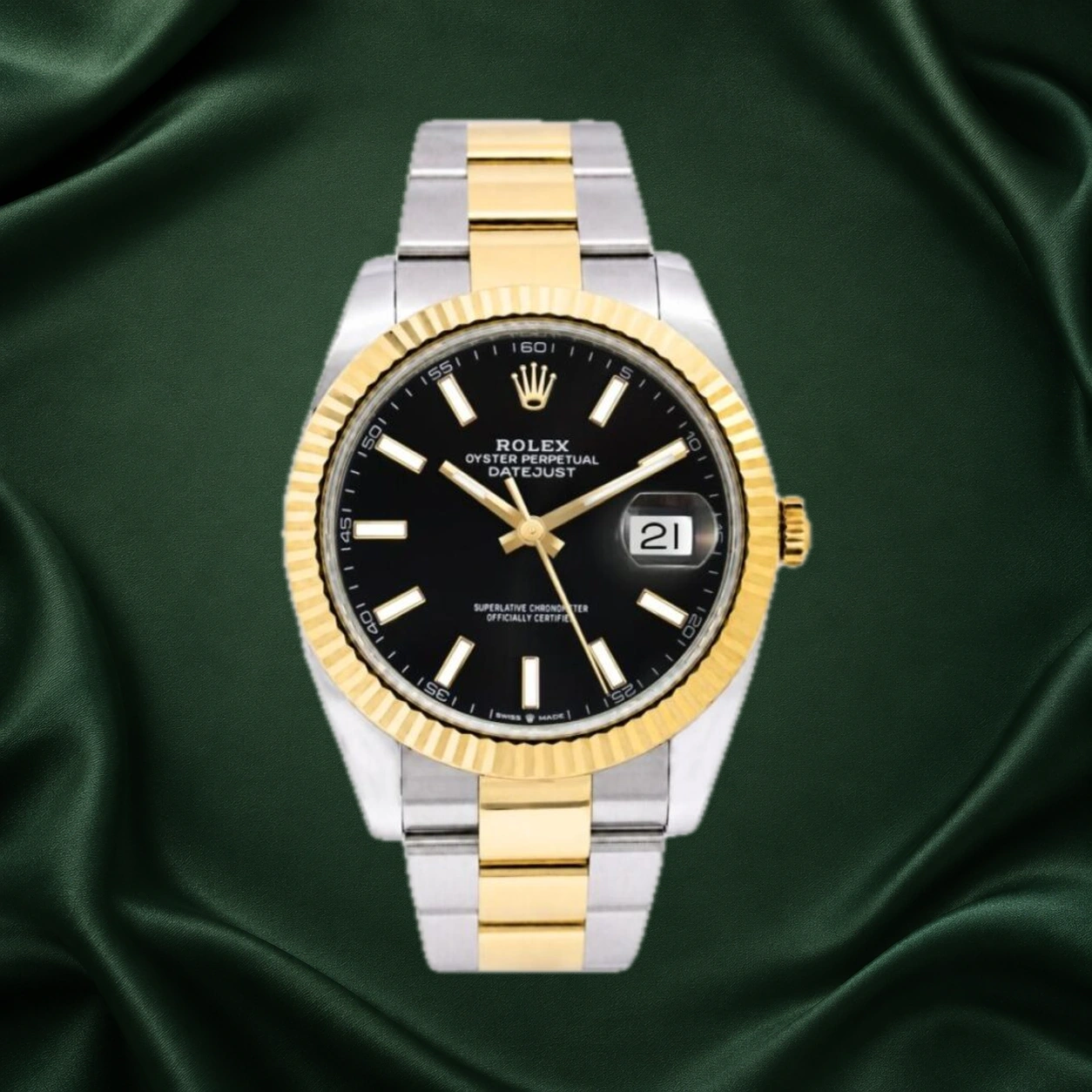 Rolex Datejust Oyster 126333 · partner reference illustration