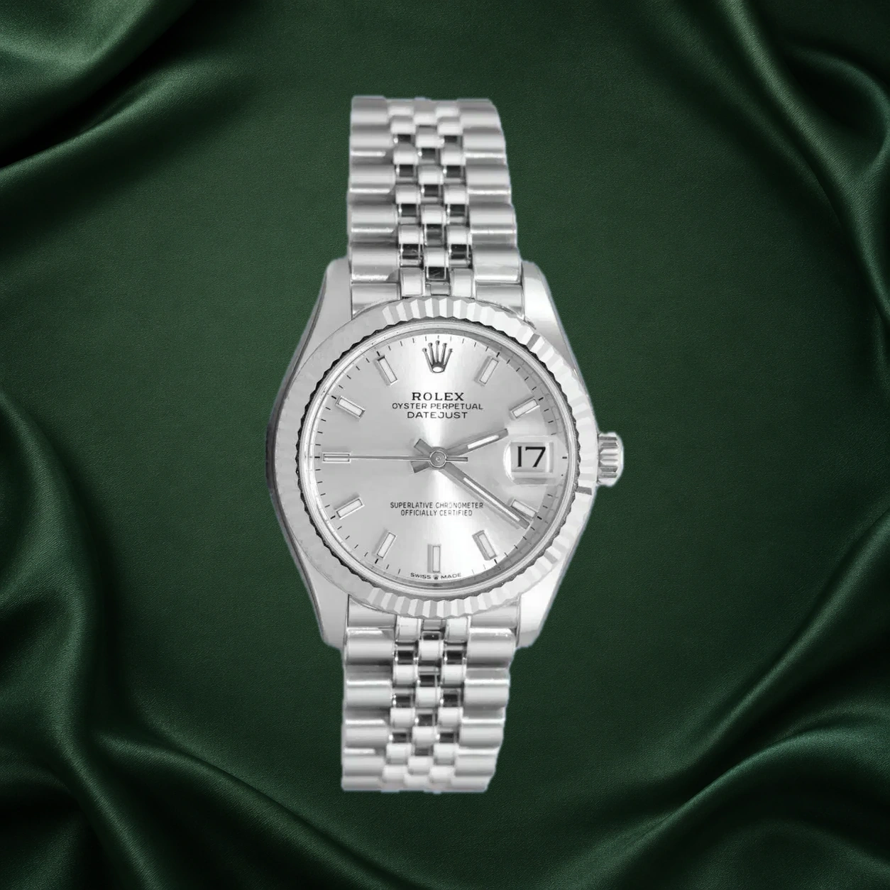 Rolex Datejust 278274 Silver Jubilee · partner reference illustration