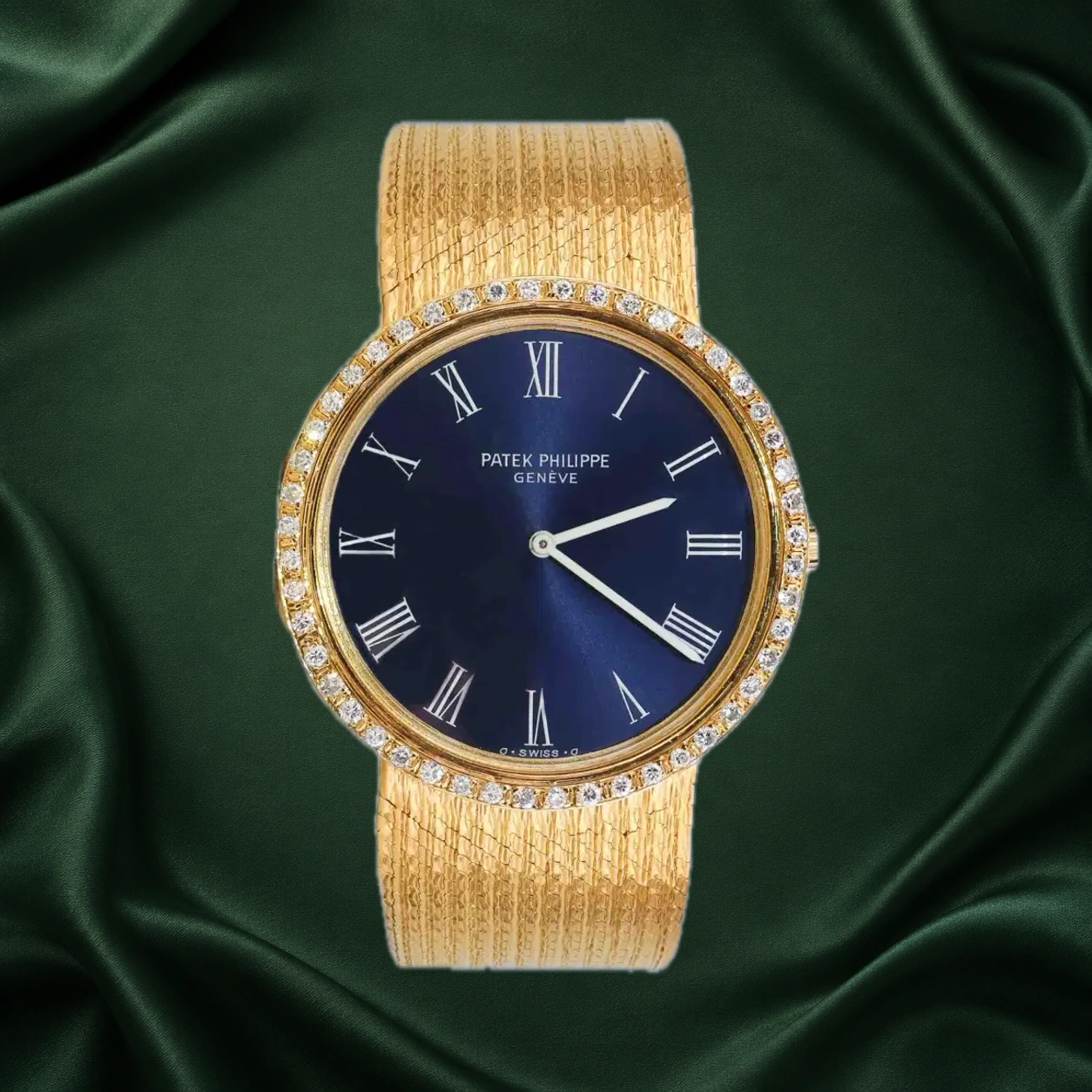 Patek Philippe Calatrava 3591 Blue w Roman · partner reference illustration