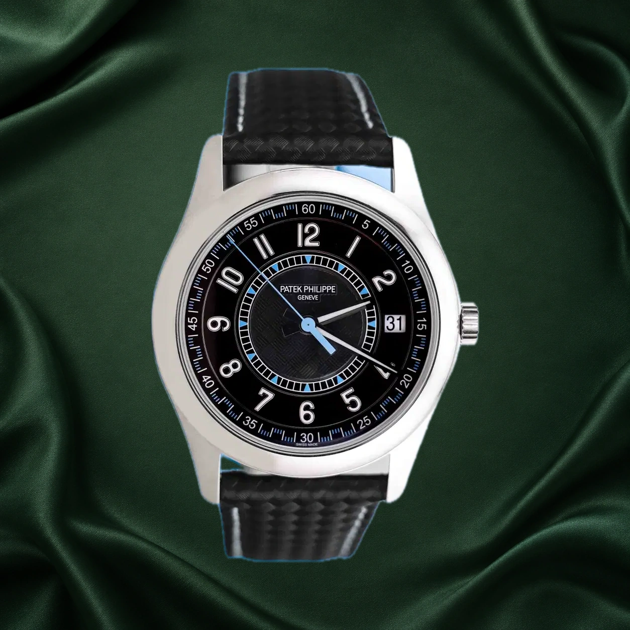Patek Philippe Calatrava 6007G-011 Black and Blue · partner reference illustration