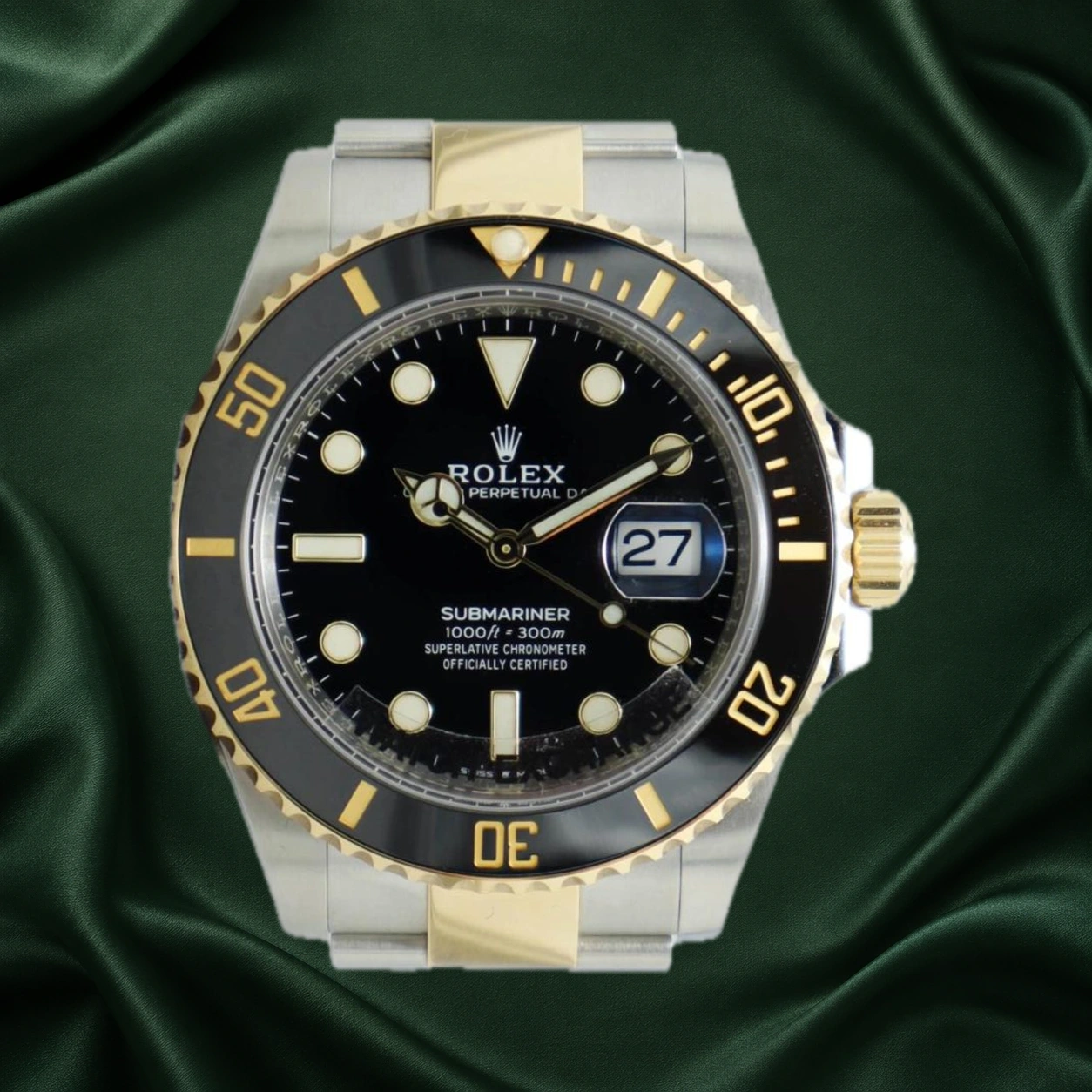 Rolex Submariner Oyster 126613LN · partner reference illustration