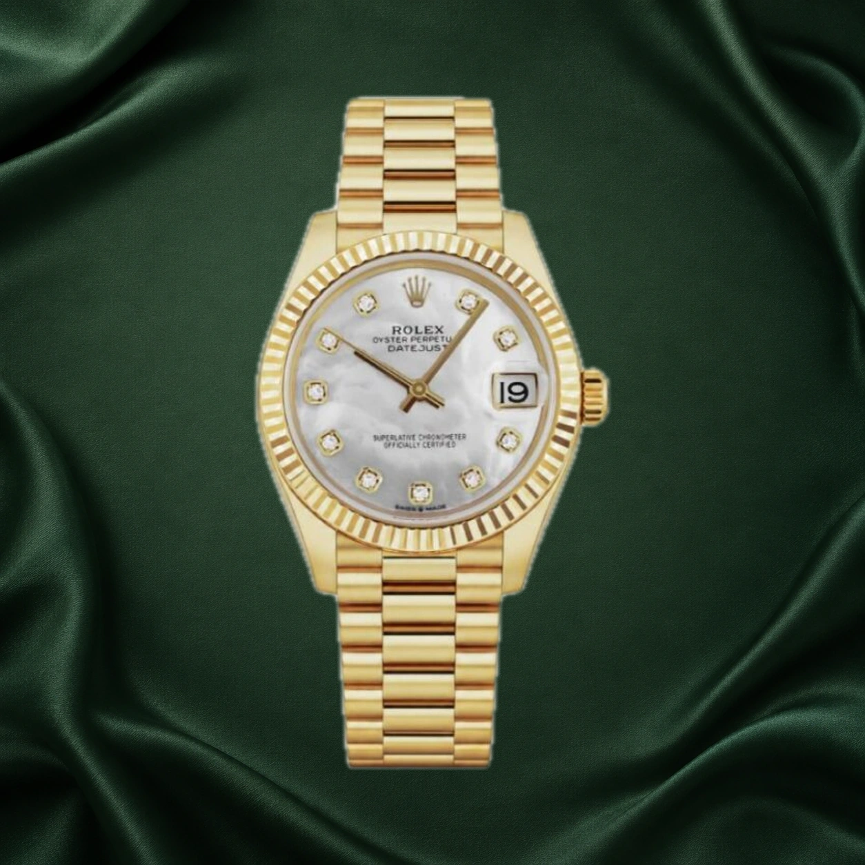 Rolex Datejust President 278278 · partner reference illustration