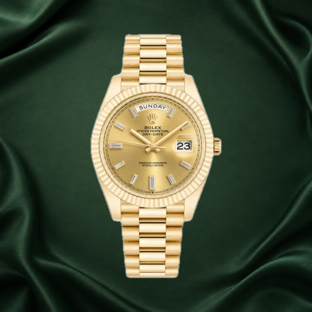 Rolex Daydate President 228238 · partner reference illustration