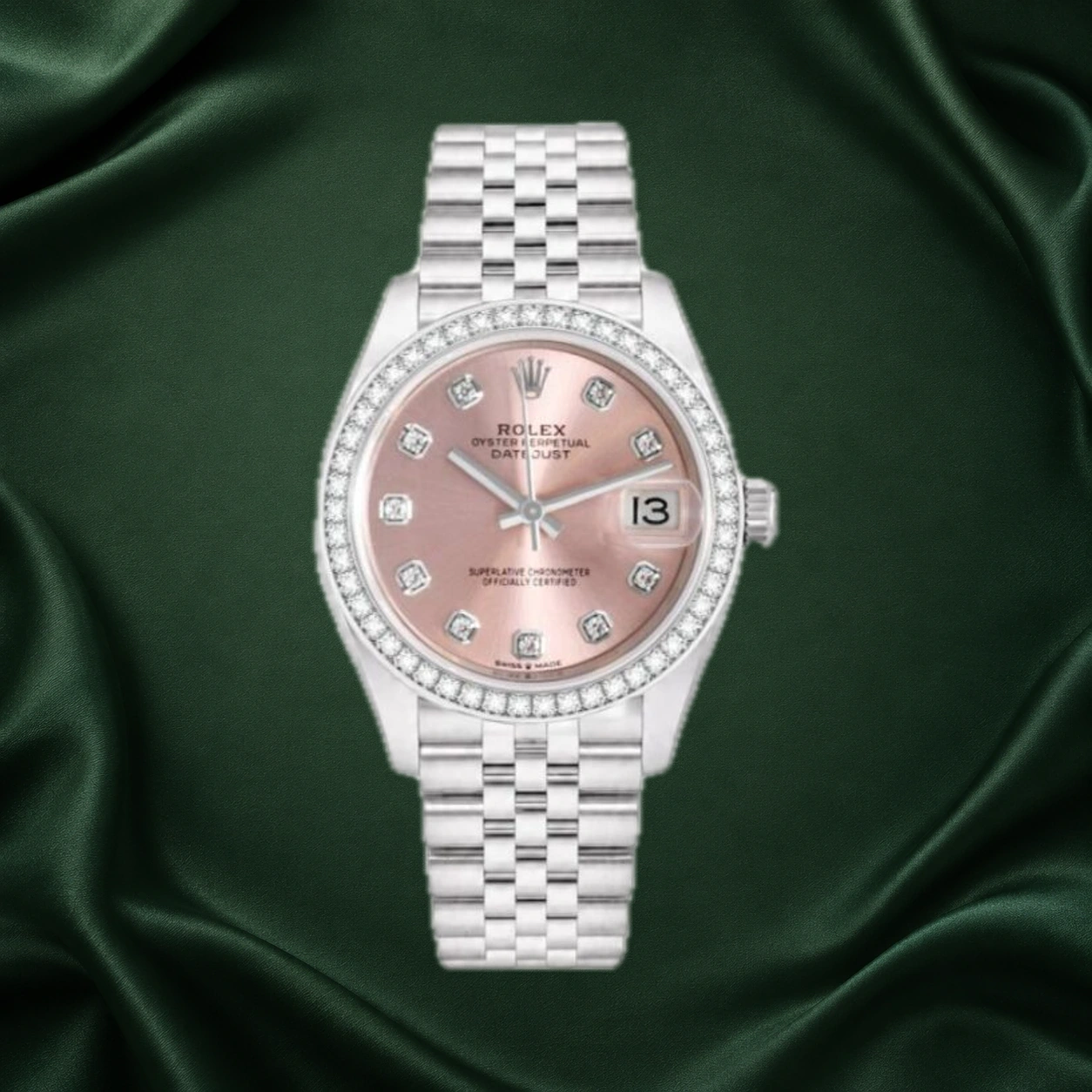 Rolex Datejust Jubilee 278384RBR · partner reference illustration