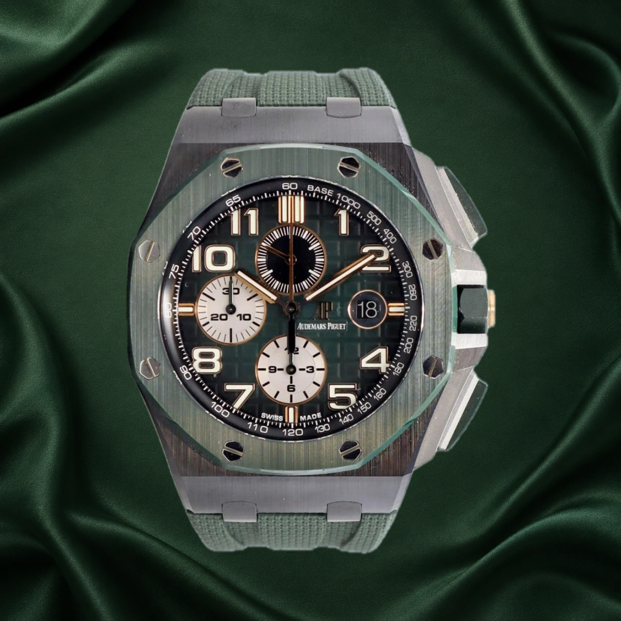 Audemars Piguet Royal Oak Offshore Strap 26405CE.OO.A056CA.01 · partner reference illustration