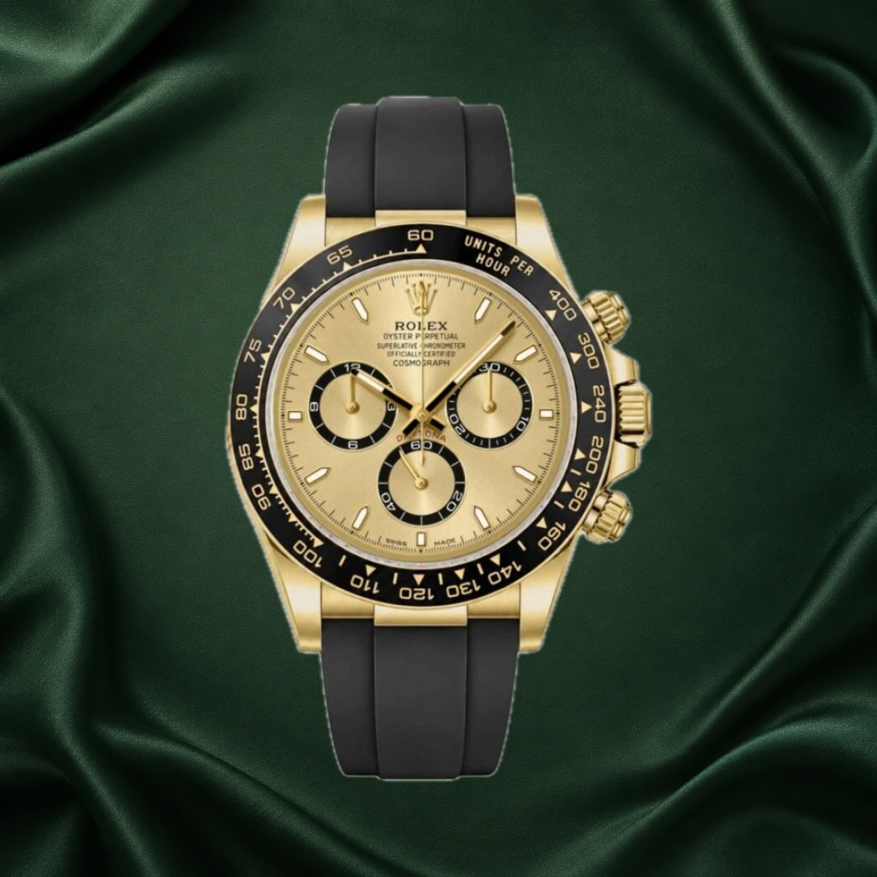 Rolex Daytona Baby YML Oysterflex 126518LN · partner reference illustration