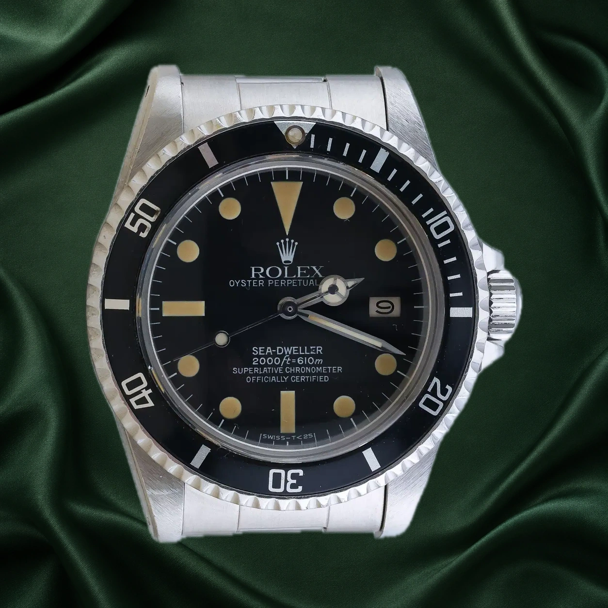 Rolex Sea Dweller Great White MK 4 1665 Black Oyster · partner reference illustration