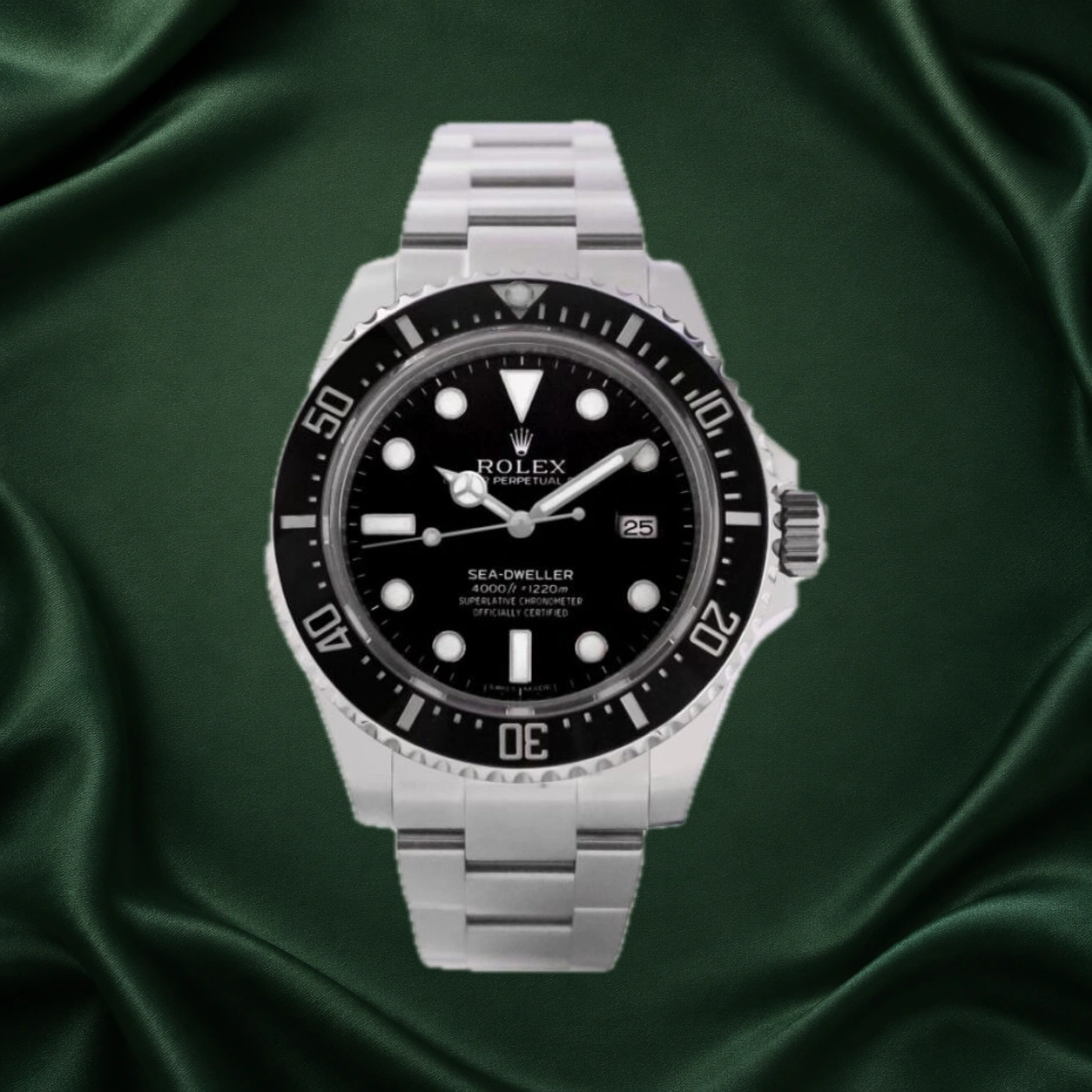 Rolex Sea Dweller Oyster 116600 · partner reference illustration