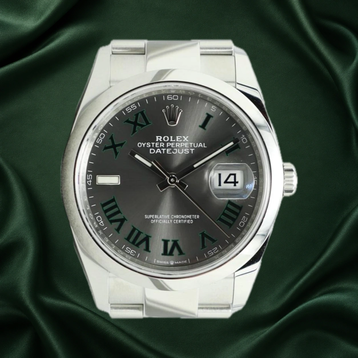 Rolex Datejust Oyster 126200 · partner reference illustration