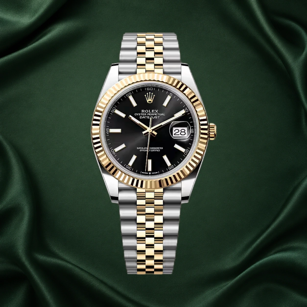 Rolex Datejust 41mm 126333 Two-tone Yellow Gold 41mm · partner reference illustration