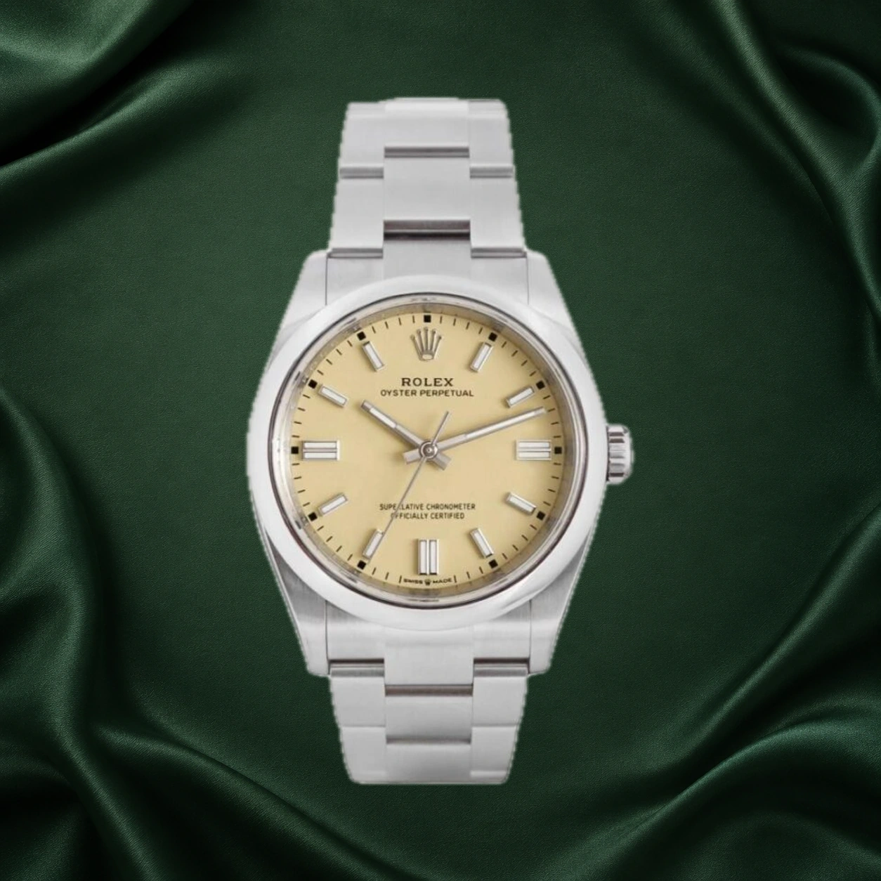 Rolex Oyster Perpetual Oyster 126000 · partner reference illustration