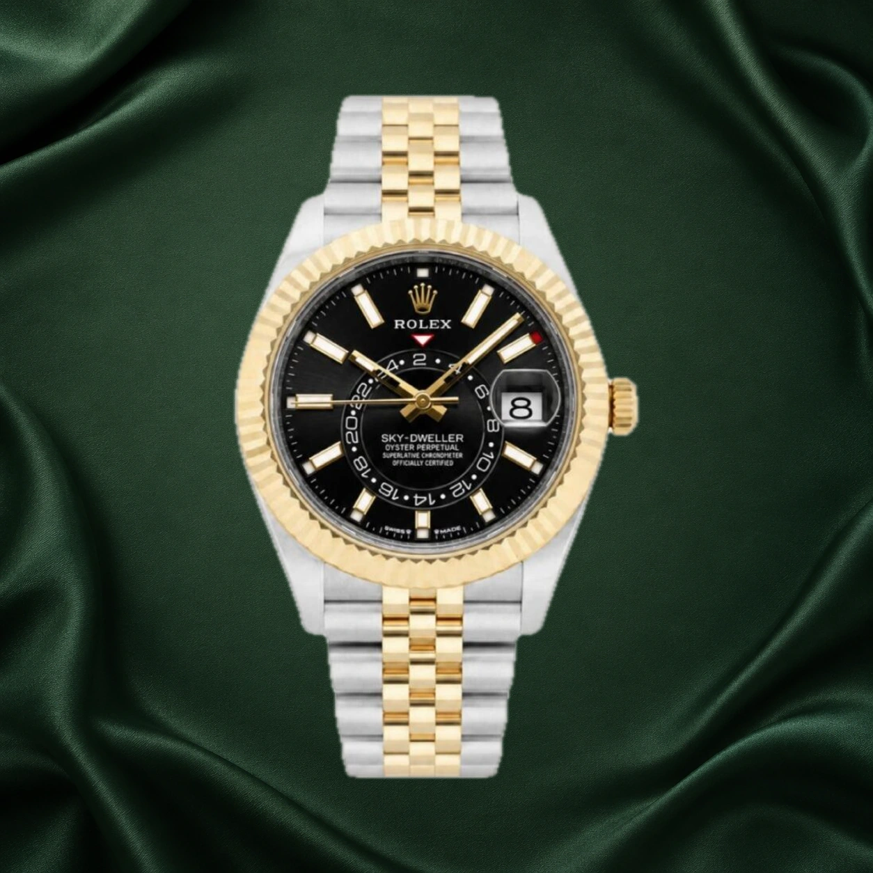 Rolex Sky Dweller Jubilee 336933 · partner reference illustration