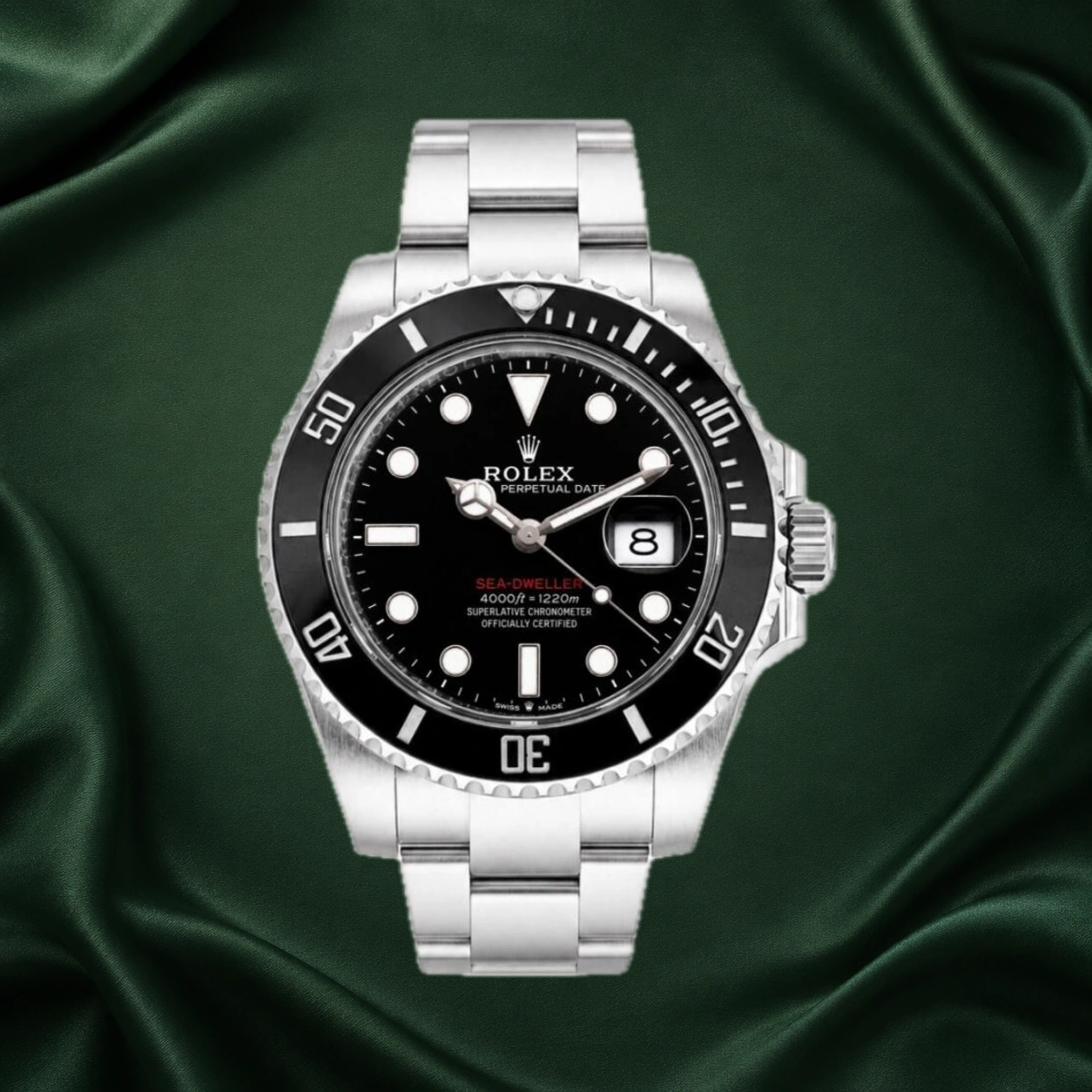 Rolex Sea Dweller Oyster 126600 · partner reference illustration