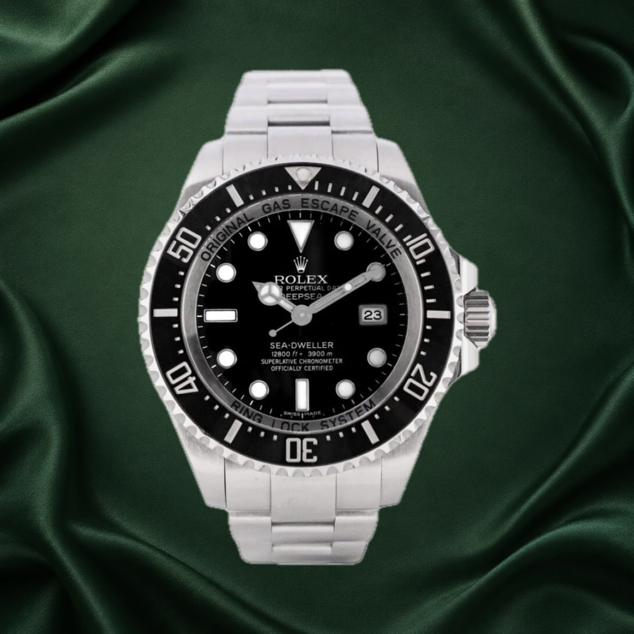 Rolex Sea Dweller Deepsea Oyster 116660 · partner reference illustration