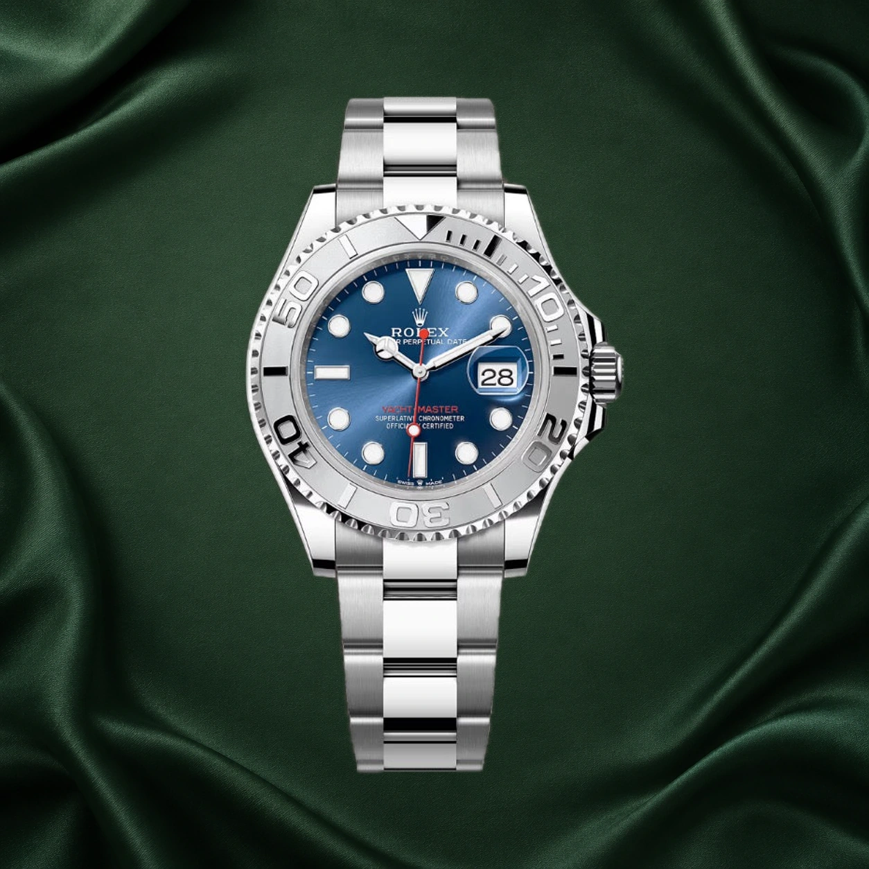 Rolex Yacht Master 40mm 126622 Blue · partner reference illustration