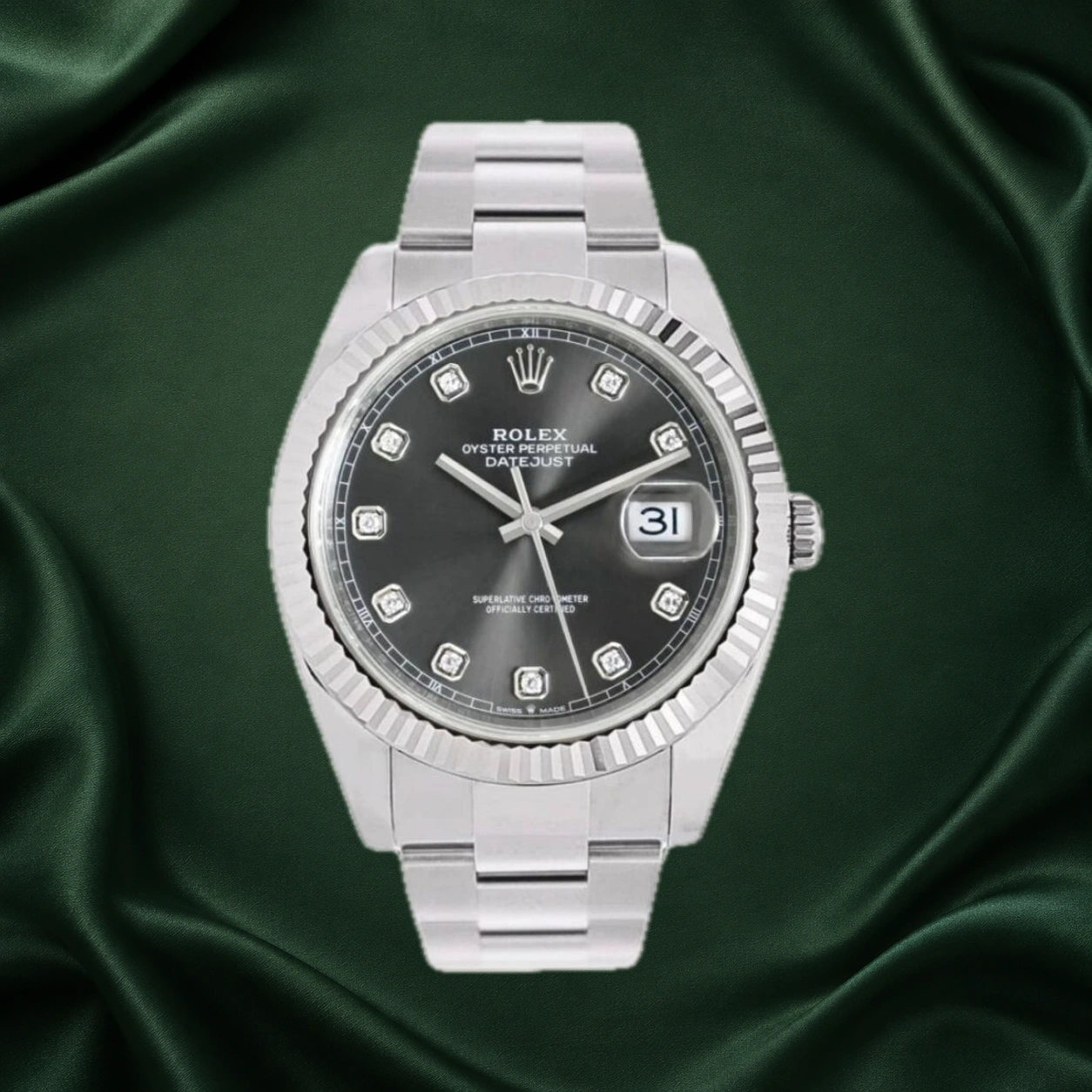 Rolex Datejust Oyster 126334 · partner reference illustration
