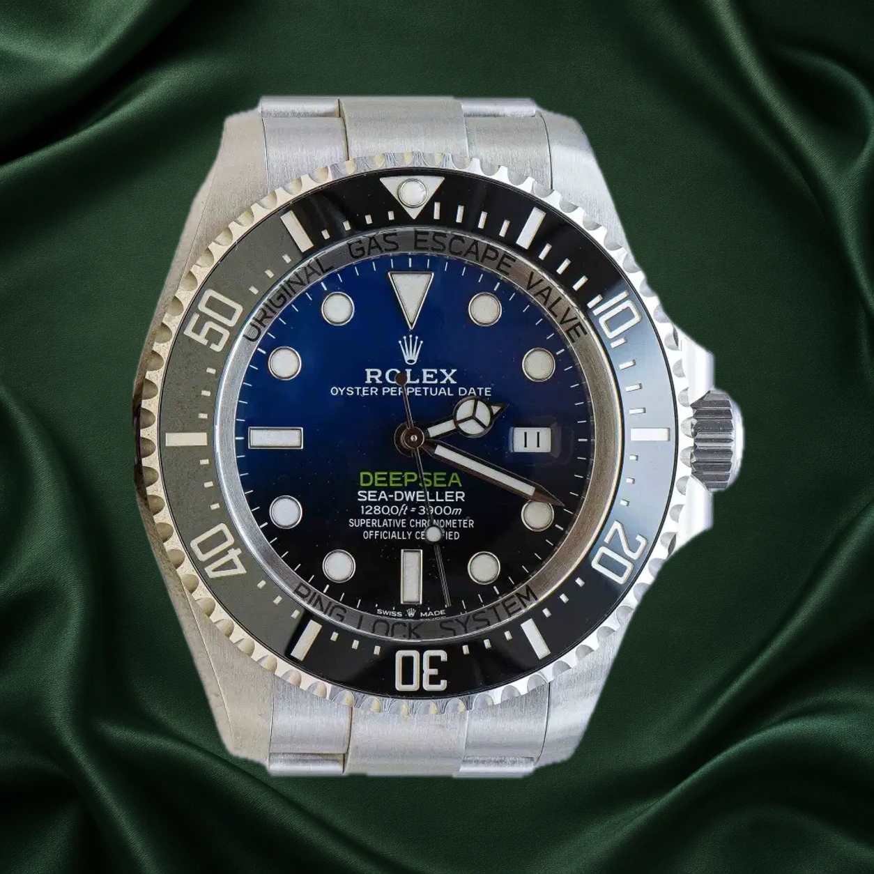 Rolex Sea Dweller Deepsea James Cameron 126660 Blue Oyster · partner reference illustration