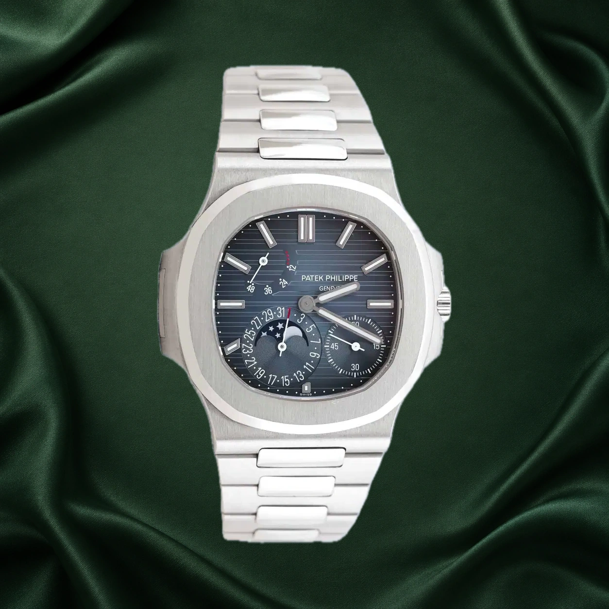 Patek Philippe Nautilus 5712/1A-001 Blue · partner reference illustration