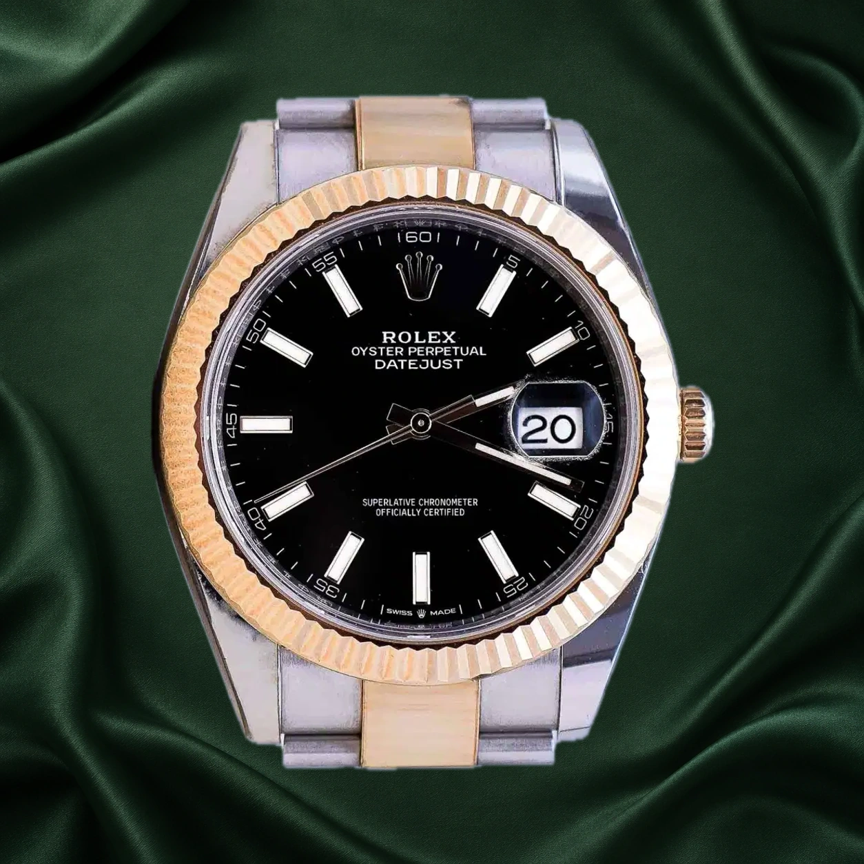Rolex Datejust 126333 Black Oyster · partner reference illustration