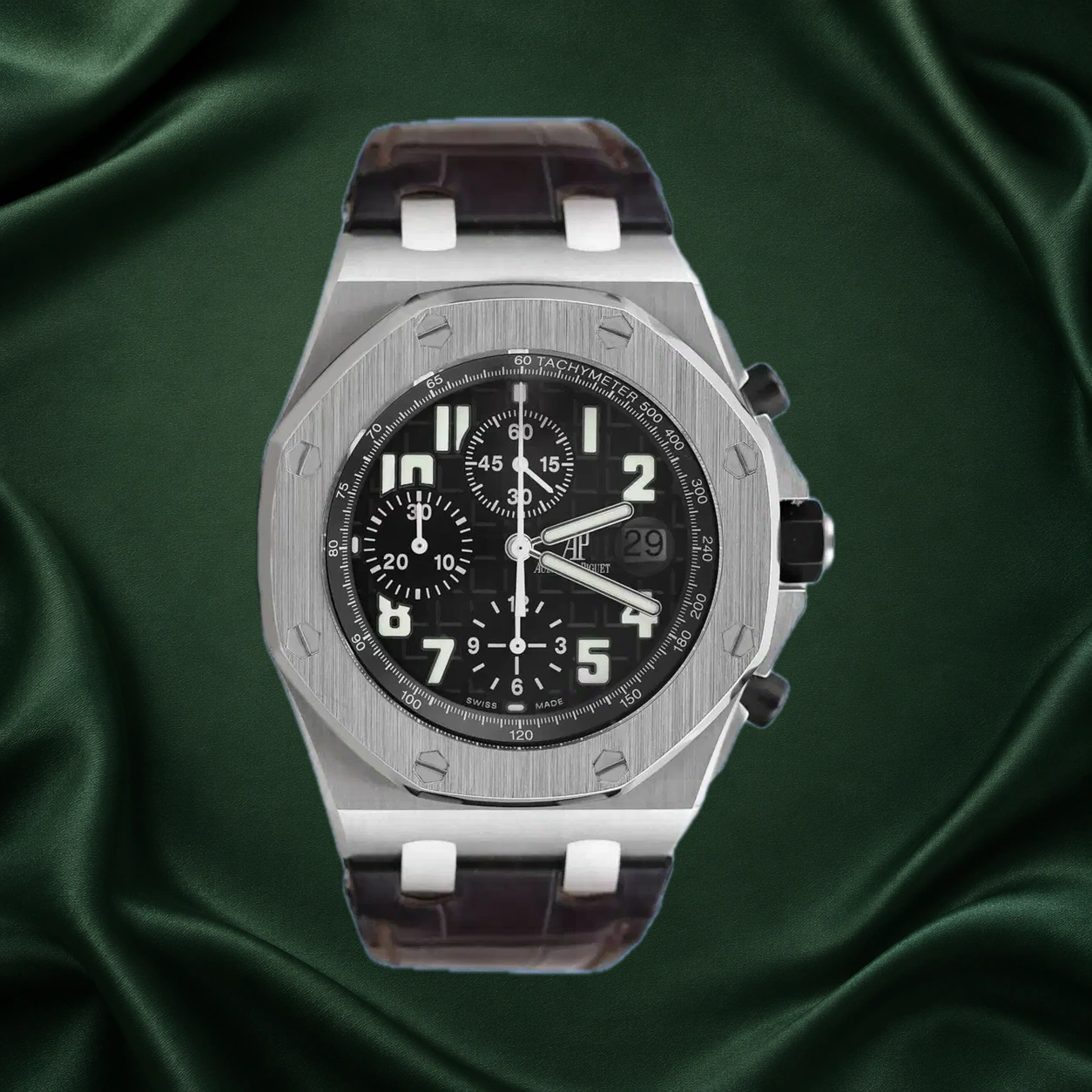 Audemars Piguet Royal Oak 26020ST 26020ST.OO.D001IN.01.A Black · partner reference illustration