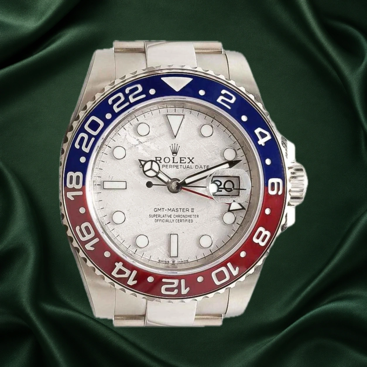 Rolex GMT Master II Pepsi Oyster 126719BLRO · partner reference illustration