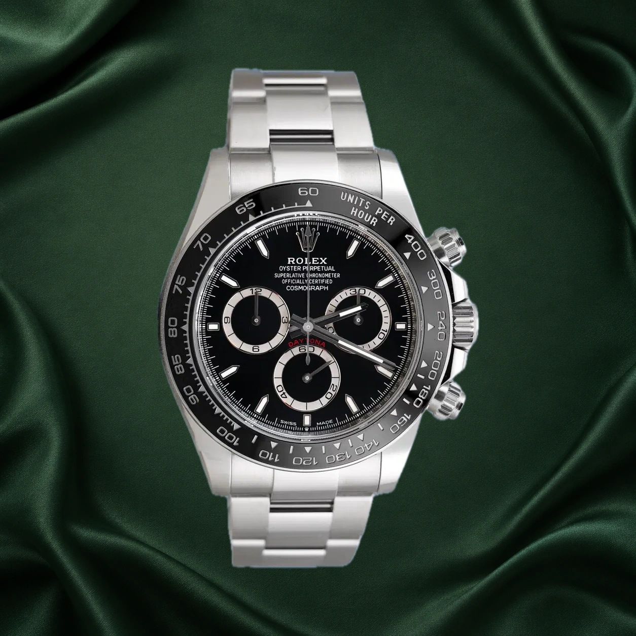 Rolex Daytona Godzilla 126500LN Black Oyster · partner reference illustration
