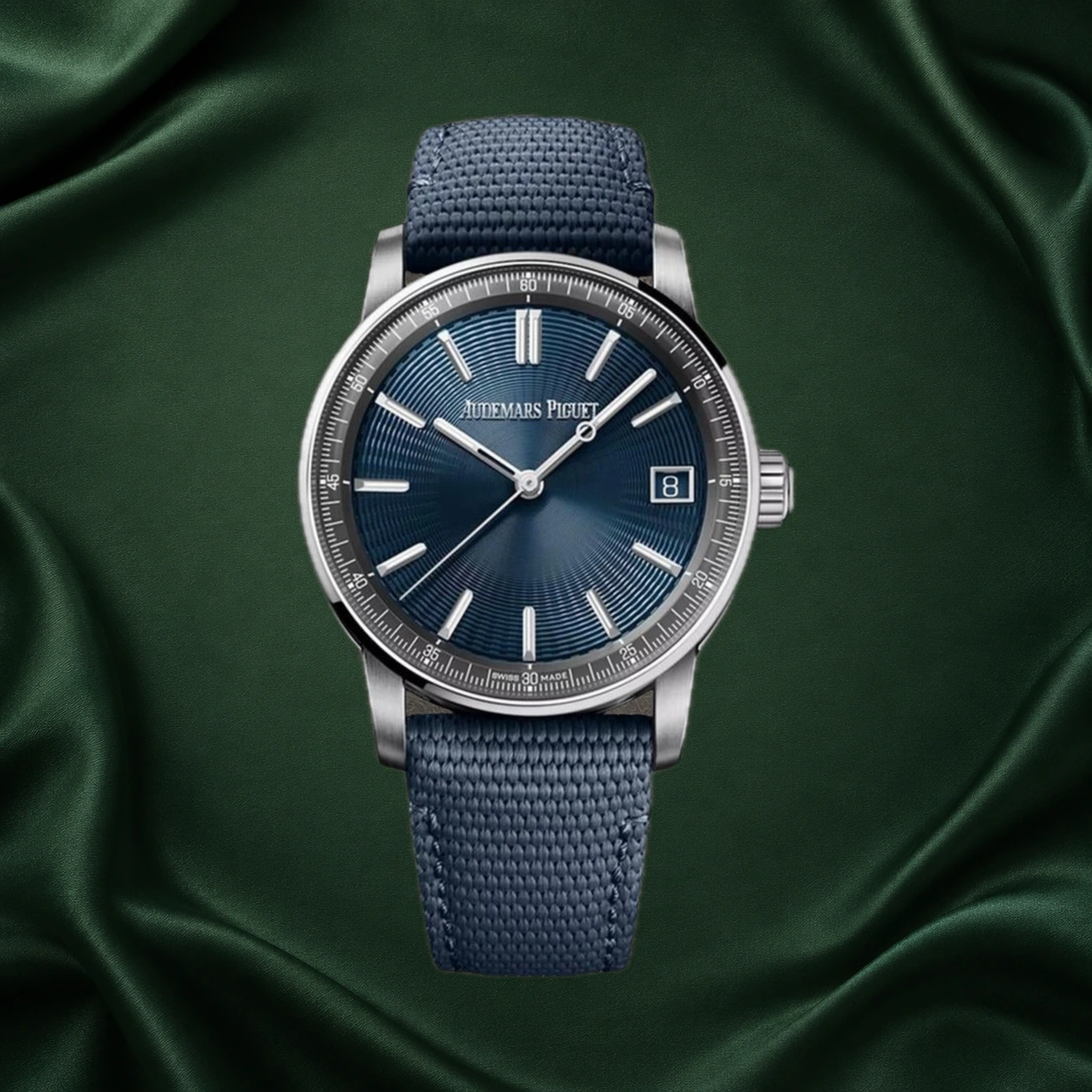 Audemars Piguet Code 11.59 41mm 15210ST 15210 Blue Dial · partner reference illustration