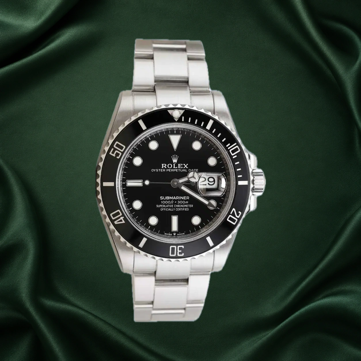 Rolex Submariner Date 126610LN Black Oyster · partner reference illustration