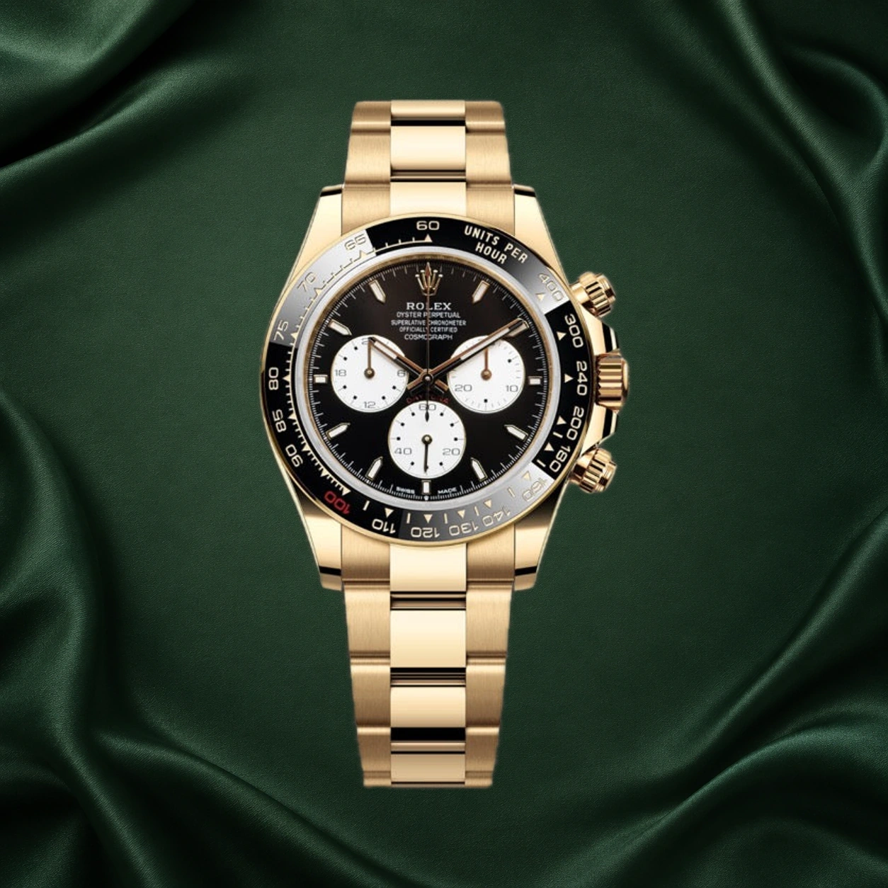 Rolex Daytona Yellow Gold LeMans 126528LN 126528 Lemans Le Mans · partner reference illustration
