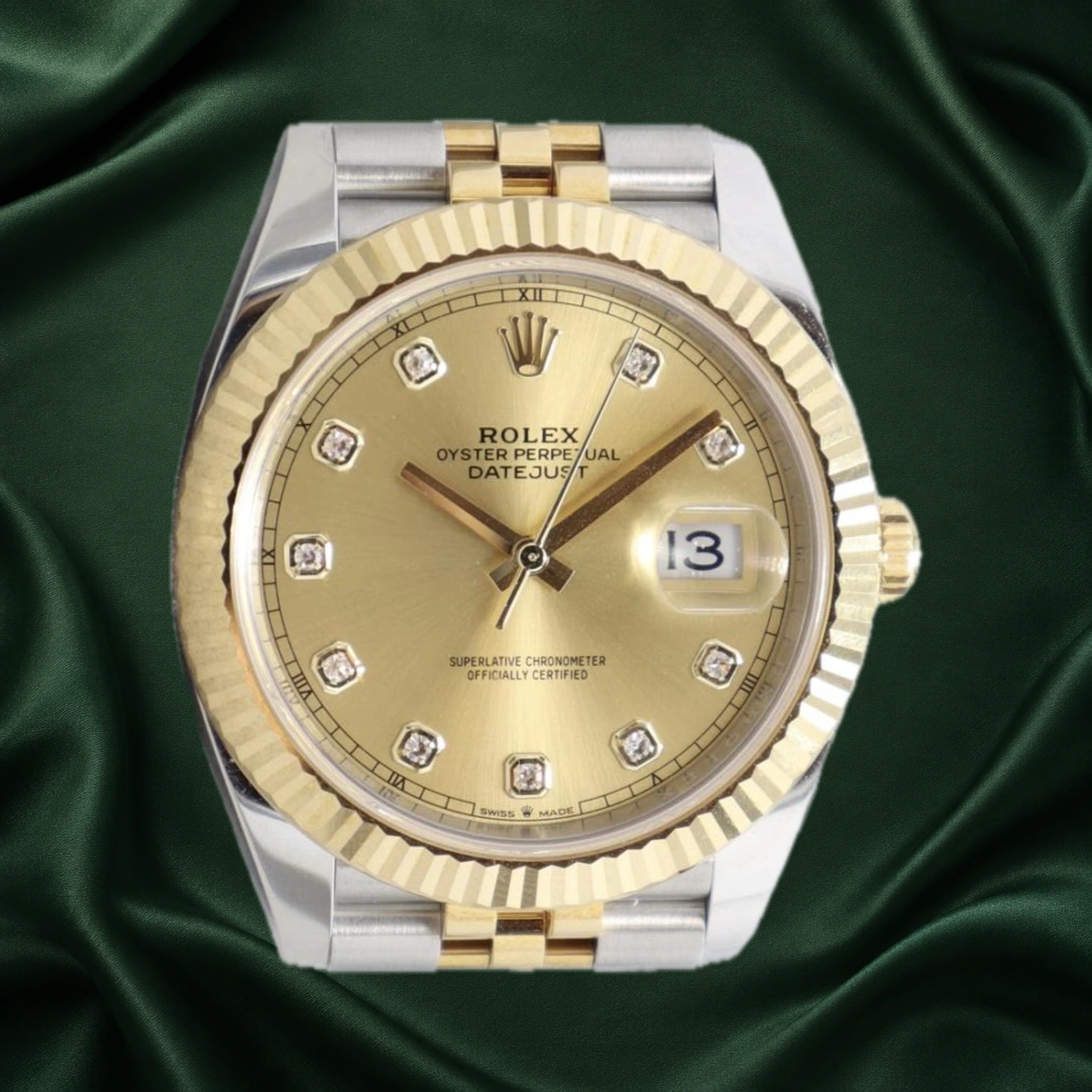 Rolex Datejust Jubilee 126333 · partner reference illustration