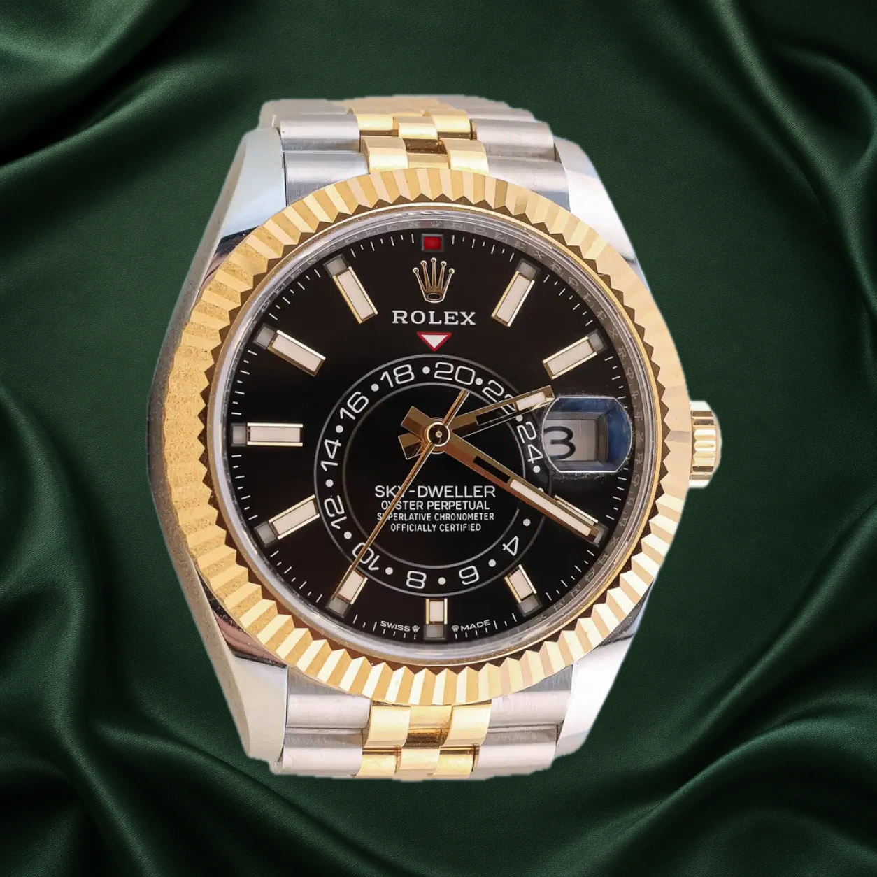 Rolex Sky Dweller 336933 Black Jubilee · partner reference illustration
