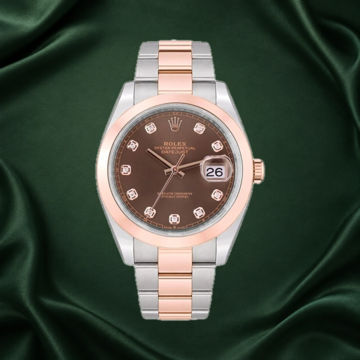 Rolex Datejust Oyster 126301 · partner reference illustration