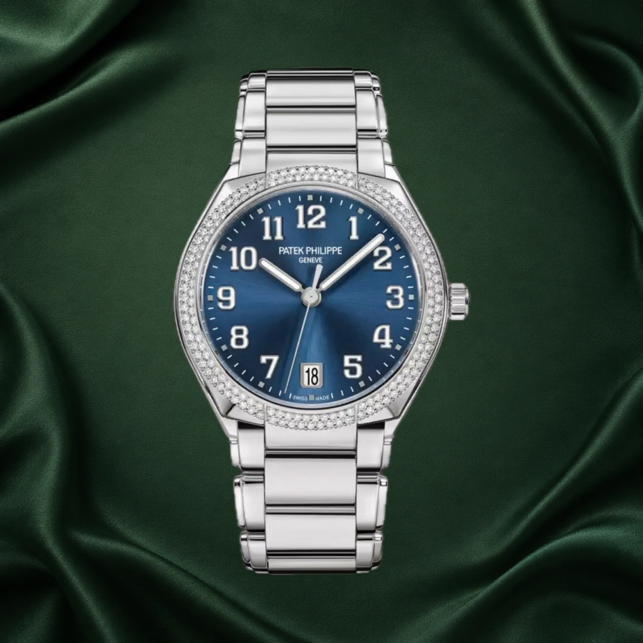 Patek Philippe Twenty-4 7300/1200A Blue 7300 · partner reference illustration