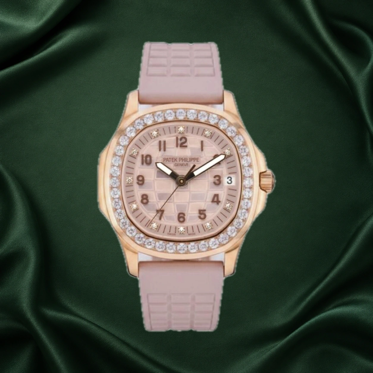 Patek Philippe Aquanaut Luce Haute Joaillerie Strap 5072R-001 · partner reference illustration