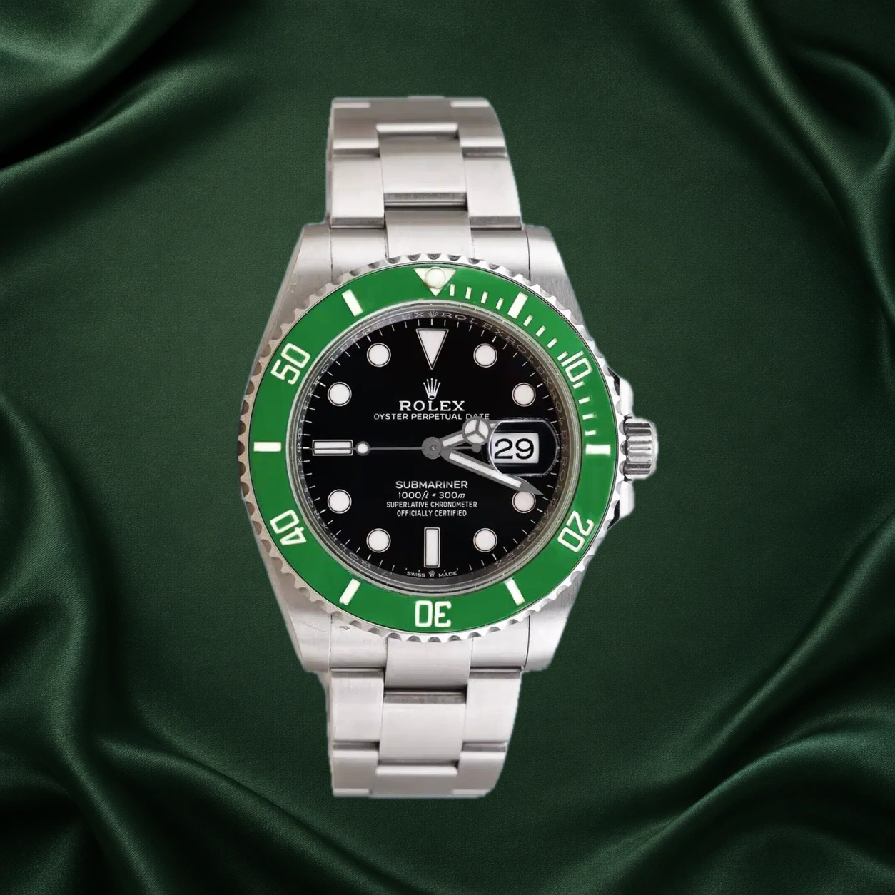 Rolex Submariner Starbucks MK1 126610LV Black Oyster · partner reference illustration