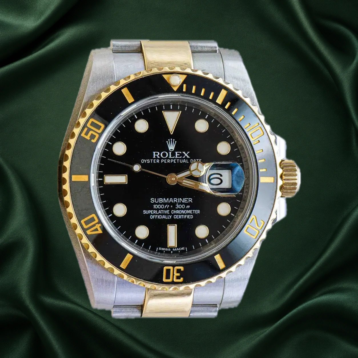 Rolex Submariner 116613LN Black Oyster · partner reference illustration