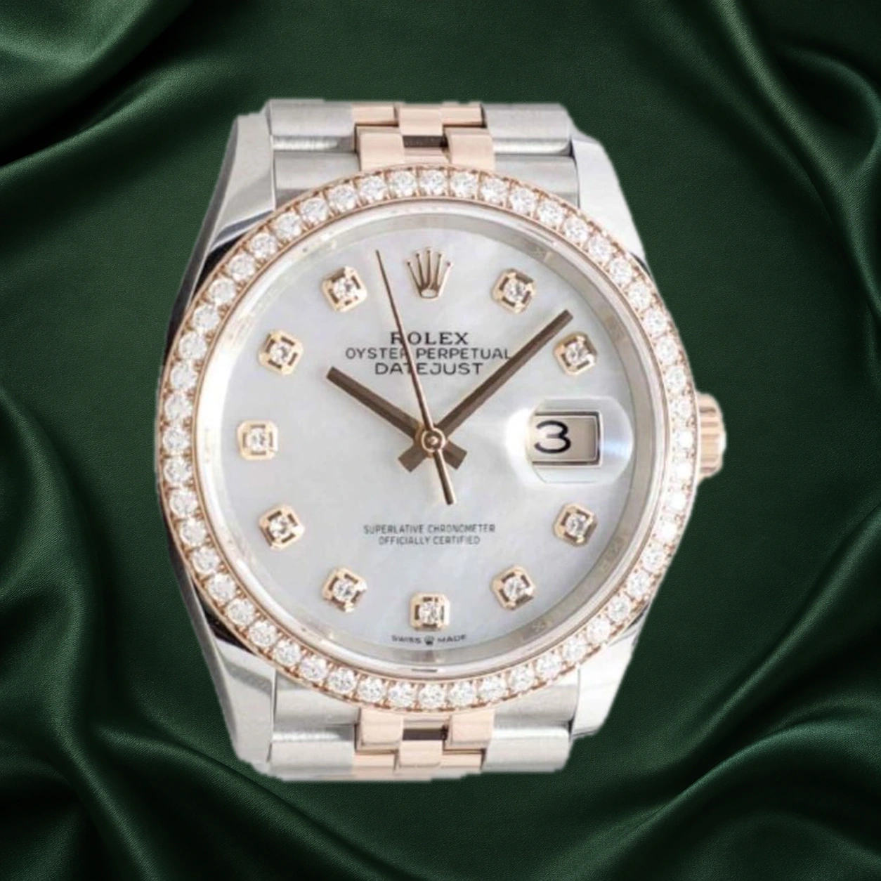 Rolex Datejust Jubilee 126281RBR · partner reference illustration