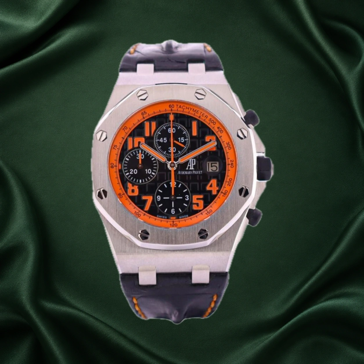 Audemars Piguet Royal Oak Offshore Volcano Leather 26170ST.OO.D101CR.01 · partner reference illustration