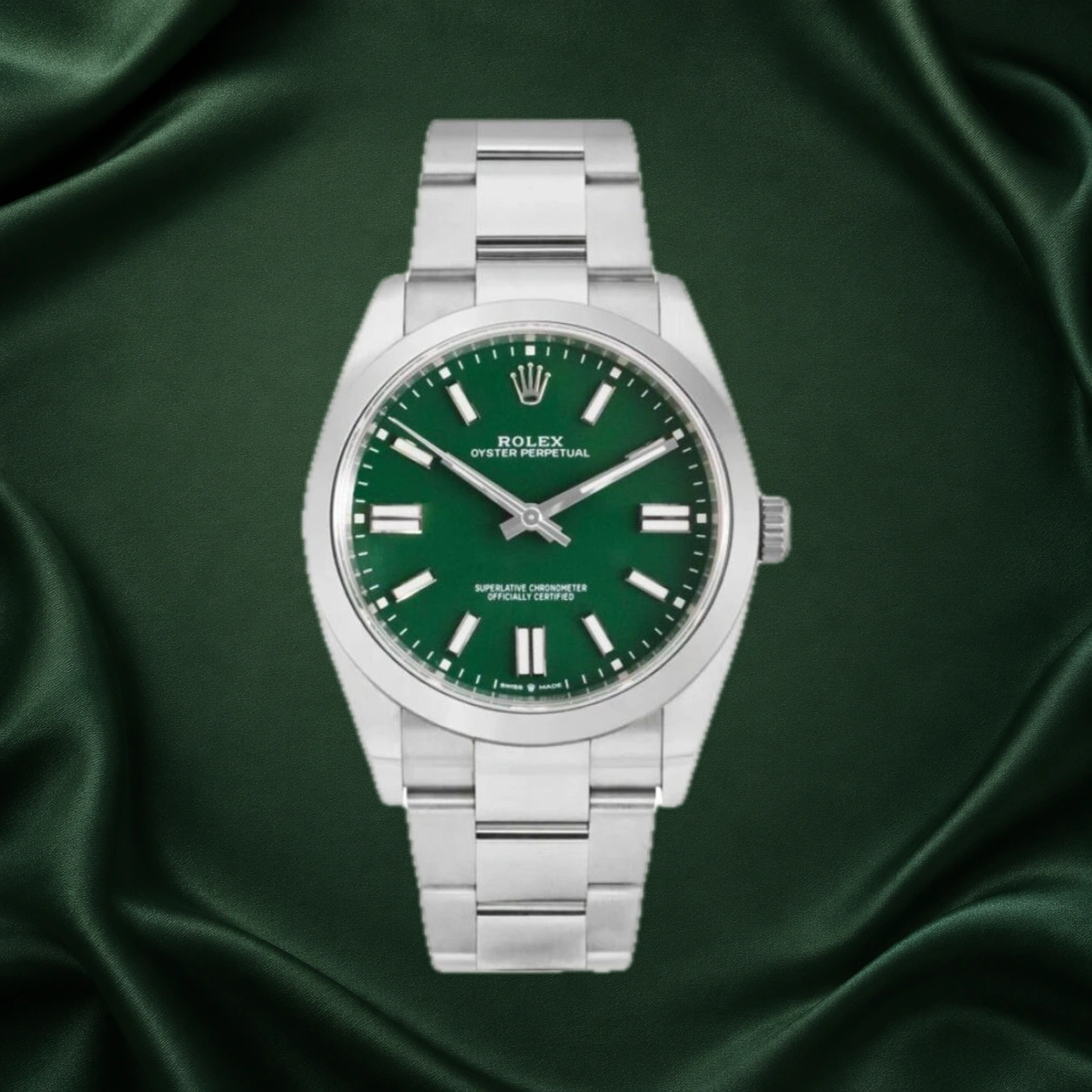 Rolex Oyster Perpetual Oyster 124300 · partner reference illustration
