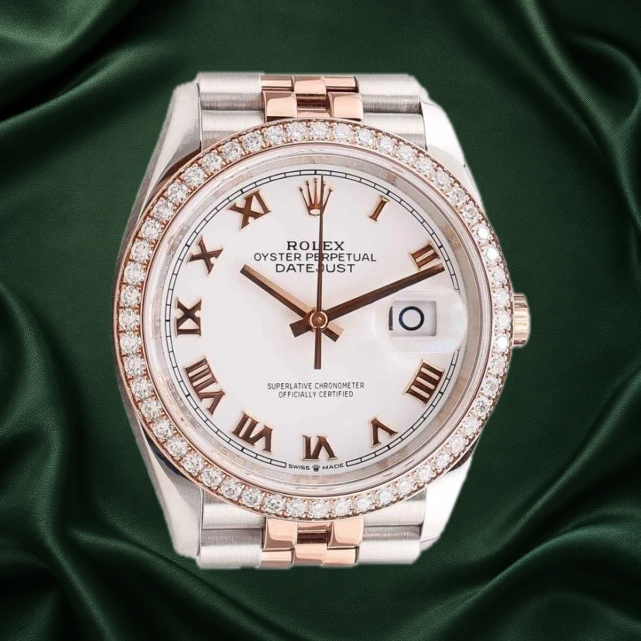 Rolex Datejust Jubilee 126281RBR · partner reference illustration