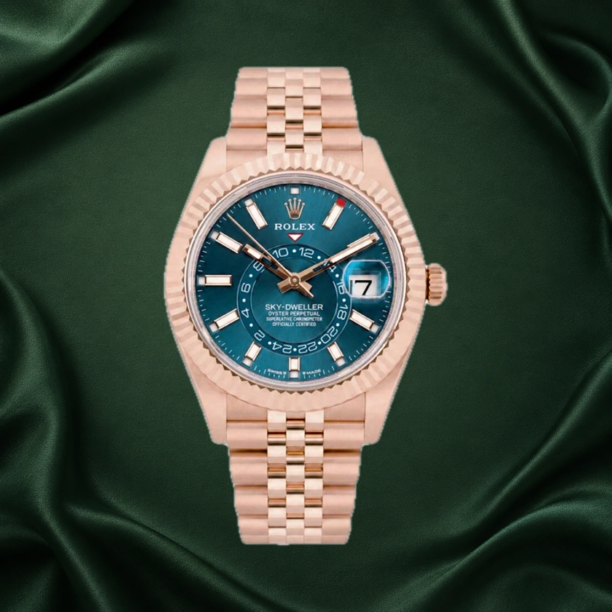 Rolex Sky Dweller Jubilee 336935 · partner reference illustration