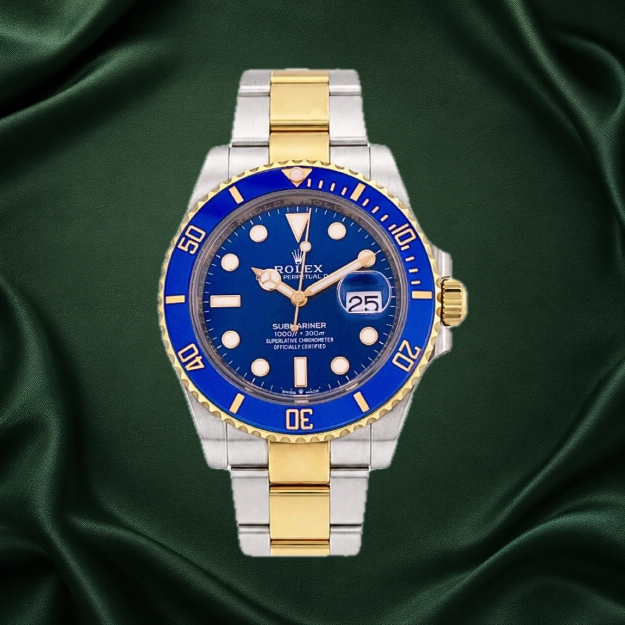 Rolex Submariner Bluesy Oyster 126613LB · partner reference illustration