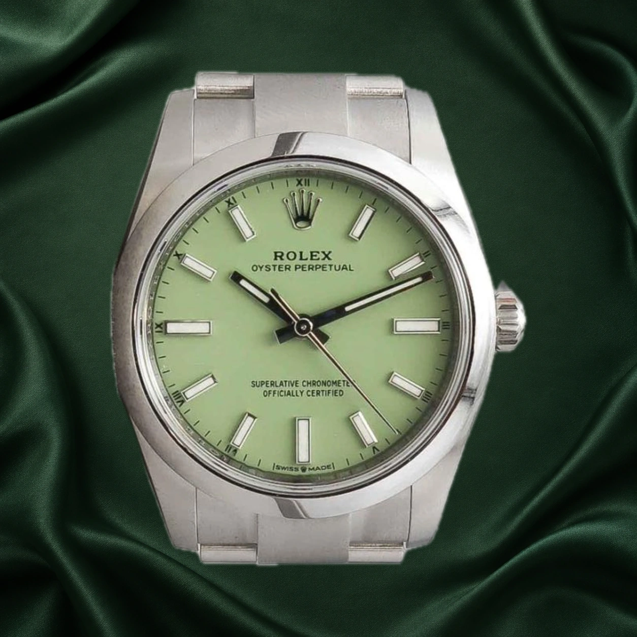 Rolex Oyster Perpetual Oyster 124200 · partner reference illustration