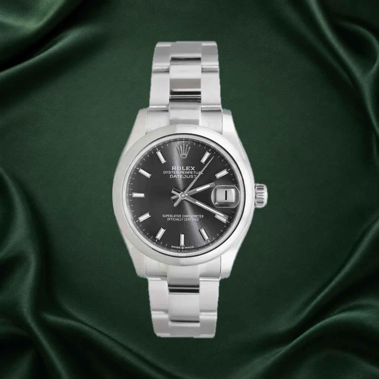 Rolex Datejust 278240 Dark Grey Oyster · partner reference illustration