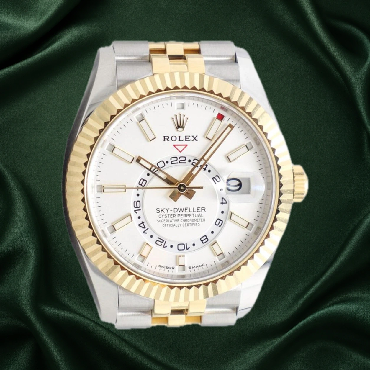 Rolex Sky Dweller Jubilee 336933 · partner reference illustration