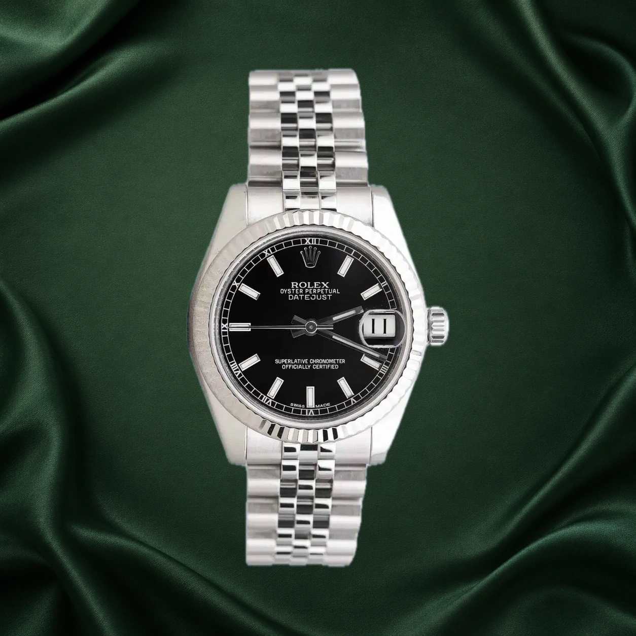Rolex Datejust 178274 Black Jubilee · partner reference illustration