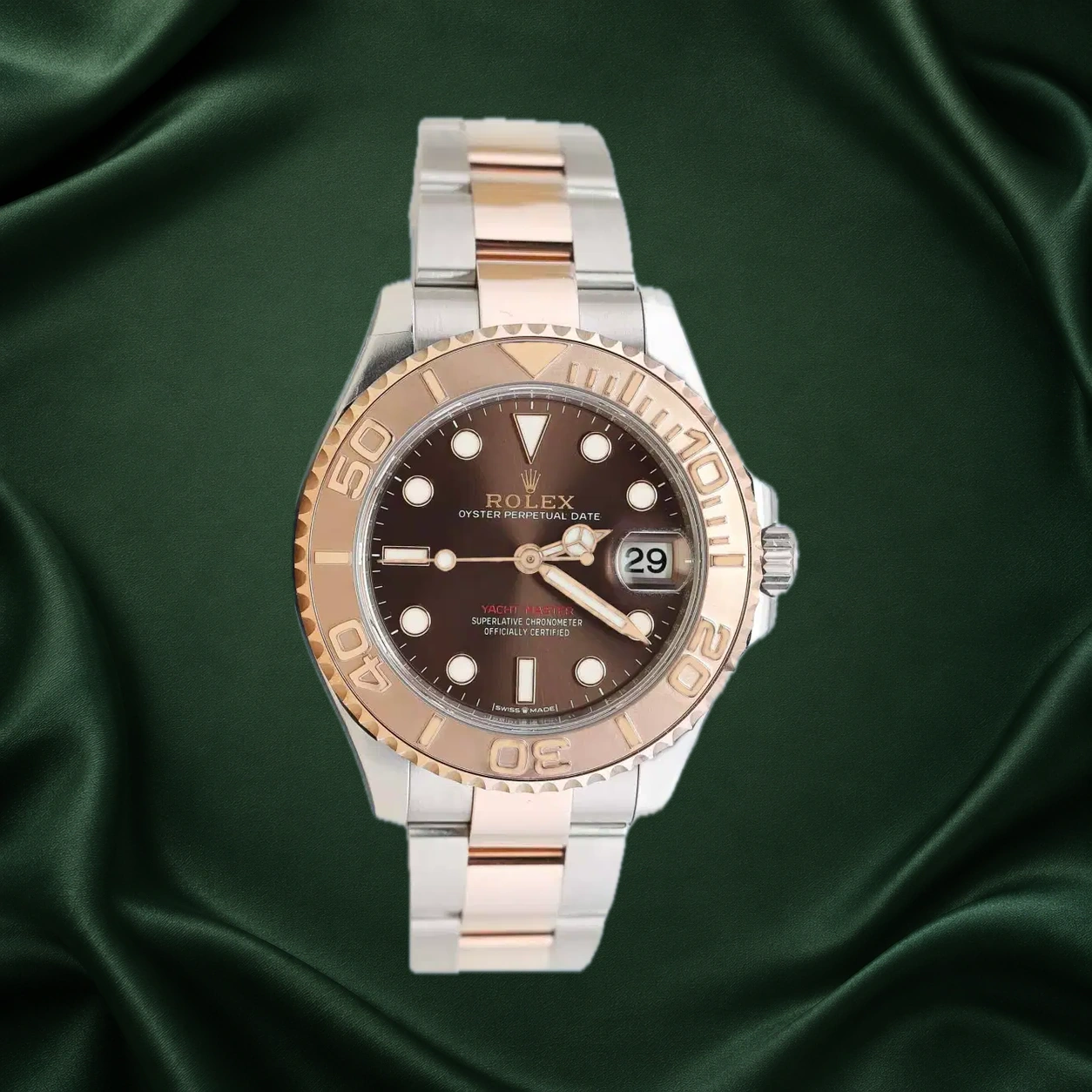 Rolex Yacht Master 268621 Chocolate Oyster · partner reference illustration