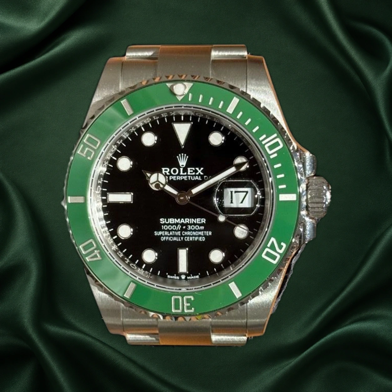 Rolex Submariner Date Starbucks 126610LV 126610 41mm · partner reference illustration